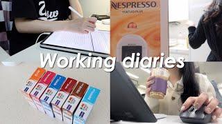 Working diaries | having breakfast ( I tried) | studying after work, new coffee machine VERTUO