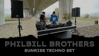 PhilBill Brothers Sunrise Techno Set / 6.11.2022 / Prague