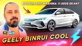 Geely binrui cool 2024 | Xitoydagi bu mashinani 11.000$ ga olgan bo'larmidiz?