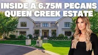 Inside a 6.75M Pecans Queen Creek Estate