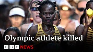 Olympic athlete Rebecca Cheptegei dies after being set alight by ex-boyfriend | BBC News