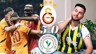 GALATASARAY - ÇAYKUR RİZESPOR MAÇINA TEPKİ (FANATİK FENERBAHÇELİ)