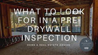 What To Look For in a Pre Drywall Walk Through | Desrochers Realty Group