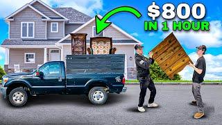 How to Make $800 With a Pickup Truck