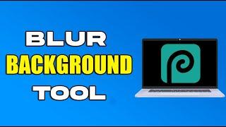 How to Blur BACKGROUND in Photopea (tutorial) 2024