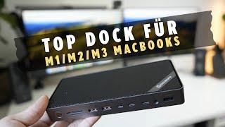 Die perfekte Dockingstation für dein MacBook: Kompatibel mit M1, M2 & M3 Chips!