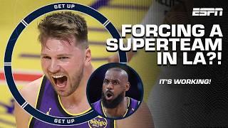 Luka is MAKING LeBron BETTER! ️ - Monica McNutt on the Lakers' SUCCESSES  | Get Up