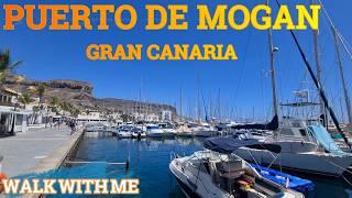 PUERTO DE MOGAN - GRAN CANARIA - 4K Walking tour #puertodemogan #grancanaria #walkwithmechannel