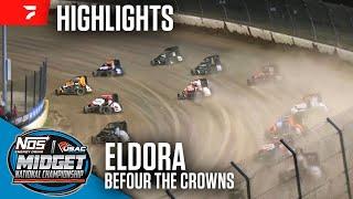 BeFour The Crowns | USAC Midgets at Eldora Speedway 9/20/24 | Highlights