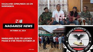 Nagamese News (NE8): October 26, 2024