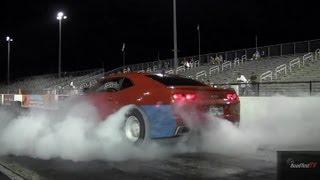 Vortech YSI Supercharged Camaro SS - 1/4 mile Drag Race Video - Road Test TV ®