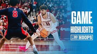 Detroit Mercy at Wisconsin | Highlights | Big Ten Men's Basketball | 12/22/2024