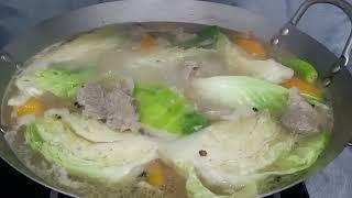 GANITO DIN BA KAYO MAGLUTO NG "NILAGANG BABOY"???  WOW SABAW L#nilaga #baboy #nilagangbaboy