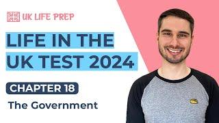 The Government (Chapter 18) Life in the UK Test 2024 