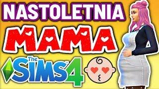 THE SIMS 4 NASTOLETNIA MAMA W CIĄŻY GramPaula