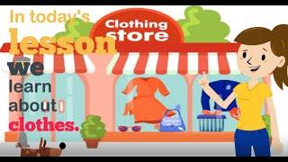 Clothes | English Beginner Level | Pre A1 Starters YLE