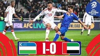 Shukurov’s goal delivers a vital win! | Uzbekistan - UAE | Highlights #AsianQualifiers - Road To 26