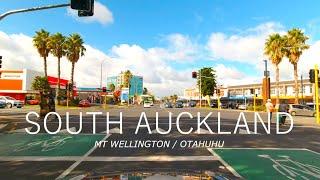 South Auckland, New Zealand /Mt Wellington to Otahuhu 4K