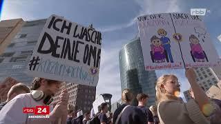 rbb Nachrichtenbeitrag: #Kürztunsnichtweg - Demo gegen Kürzungen bei Freiwilligendiensten