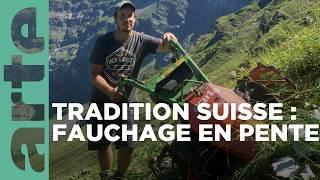 La fenaison en montagne, une tradition suisse | GEO Reportage | ARTE Family