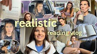 how much I realistically read in a weekwith a full time job reading vlog