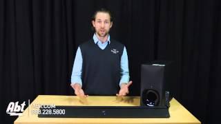 Sony 2.1 Channel Soundbar With Wireless Subwoofer HT-CT380 - Overview