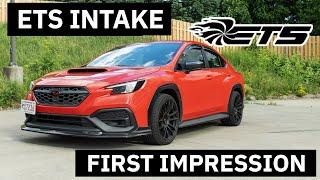 ETS Intake First Impressions | 2022 Subaru WRX