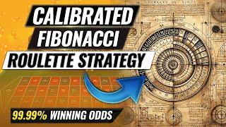 Calibrated Fibonacci Roulette Strategy: 99.99% Winning Odds?