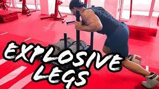 How To Do A Sled Push (Avoid Back Pain)