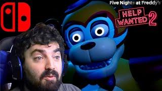 FIRST TIME PLAYING THIS! | PLAYING FNAF HELP WANTED 2 ON THE SWITCH PART 1