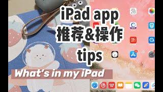 【干货】iPad英语学习 画画 娱乐app推荐｜iPad手势操作tips｜高效无纸化学习