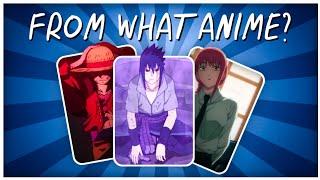 Guess The Anime By its Character | Anime Puzzle Quiz | Hatim Editz