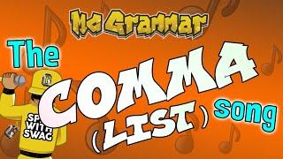 The Comma for Lists Song | MC Grammar  | Educational Rap Songs for Kids 