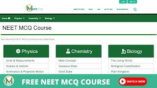 A Free Course for NEET | NEET MCQ Course | Meritstore.in