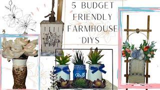 Budget Friendly Farmhouse DIYs,  This is a Collaboration with Kathy's Krafty Kreations and Diys.