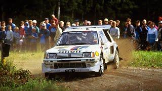 Group B Monsters in Finland - with pure engine sounds (1000 Lakes Rally 1983-1986)