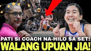 INUPUAN LANG ni JIA MORADO-DE GUZMAN., PATI si COACH Na-HILO sa SET ni JiAMAZING!!