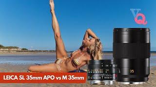 Leica SL 35 APO Summicron vs. Leica M 35 Summicron || Featuring Alexis King