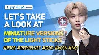 [Pops in Seoul] K-pop Idol Groups' Miniature Versions of Light Sticks !  (feat. Felix)