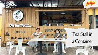 Tea Stall in a Shipping Container | Gujarat Highway | Designo Creation