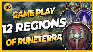 GAME PLAY THE 12 REGIONS OF RUNETERRA | League Of Legend