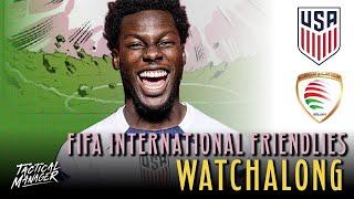 USA vs Oman Live Watchalong | USMNT live streams