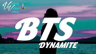 BTS 방탄소년단 - Dynamite (Lyrics)