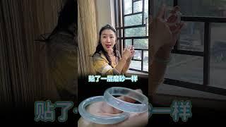 玻璃种手镯，你们更喜欢哪一条呢？#翡翠  #翡翠手镯  #手镯  #珠宝首饰  #戴美丽手镯