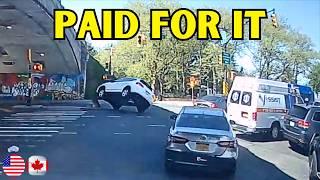North American Car Crash Compilation - 733