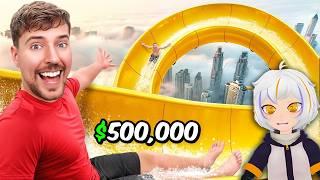 ¡Experiencias de $1 vs $500,000! | ChuyMine REACCIONA a MrBeast