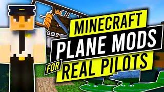  5 Best Minecraft Plane Mods - The Most Dangerous Way to Fly In Minecraft ️