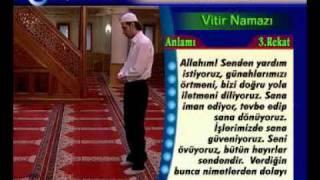 Namaz Öğretmeni vitir namazının kılınışı.