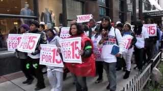 Progress Illinois: Fast Food And Retail Workers Strike For Higher Wages