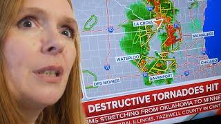 Tornado Watch & A Catastrophic Tornado Hits Iowa Town ️